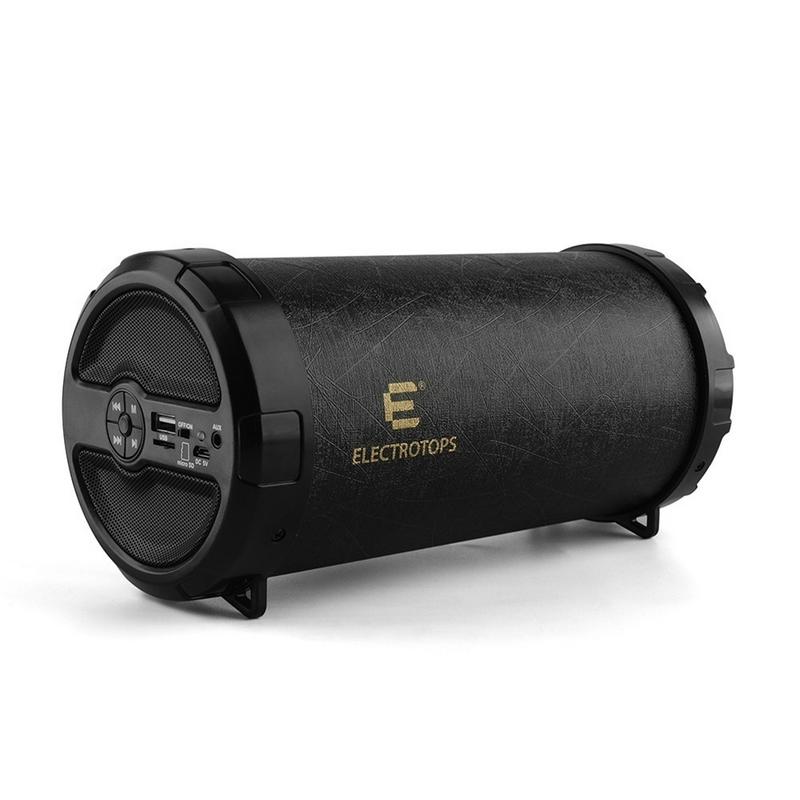 "Stereo Bluetooth speaker with FM function Black colour"