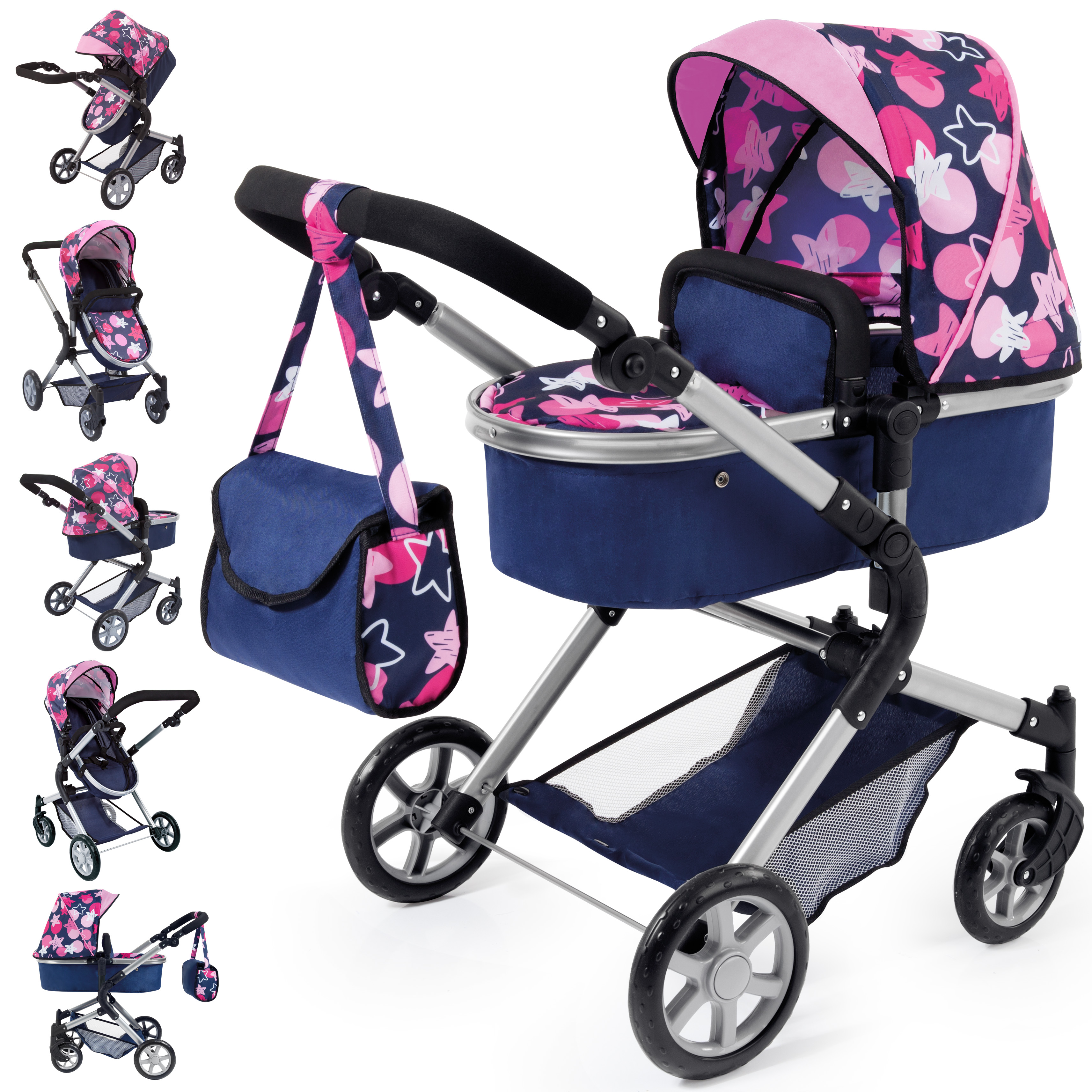 Коляска для кукол Dolls Pram City Neo